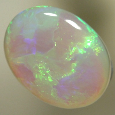 SOLID SEMI BLACK OPAL Fresh and bright rolling flashes, lime green with a glassy orange glow